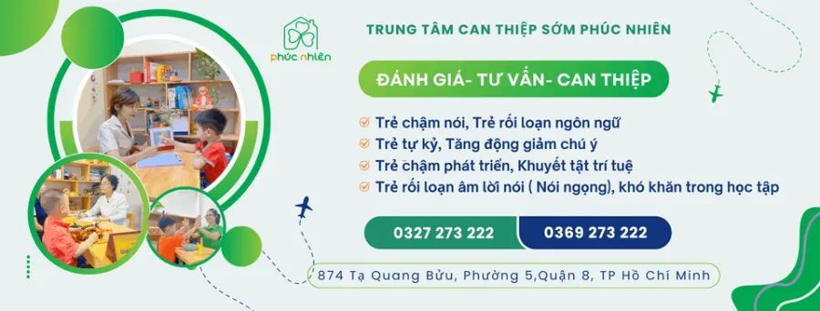 Trung tâm Can Thiệp Sớm Phúc Nhiên