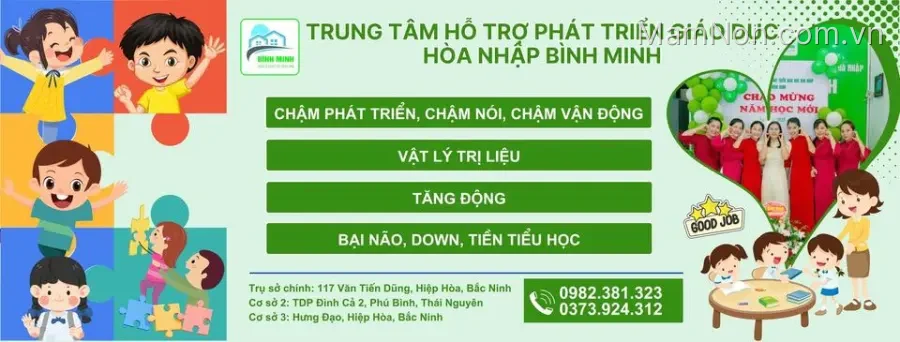 Trung tâm Hỗ trợ phát triển giáo dục hoà nhập Bình Minh
