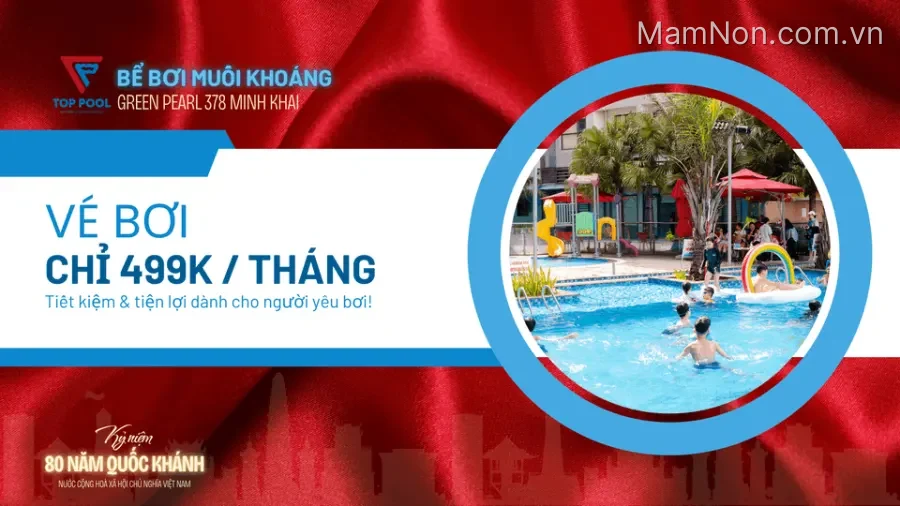 Trung tâm Dạy bơi Muối Khoáng Green Pearl