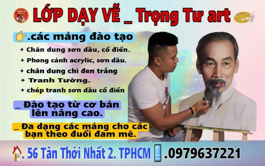 Lớp dạy vẽ Trọng Tư art