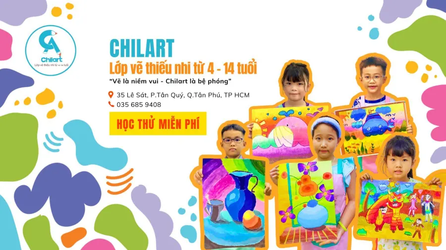 Lớp vẽ thiếu nhi Chilart