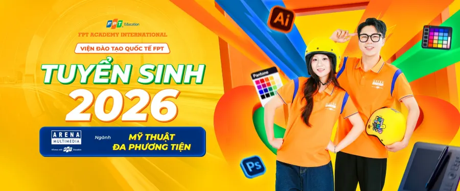 Hệ thống đào tạo Mỹ Thuật đa phương tiện FPT Arena Multimedia - Cơ sở 5