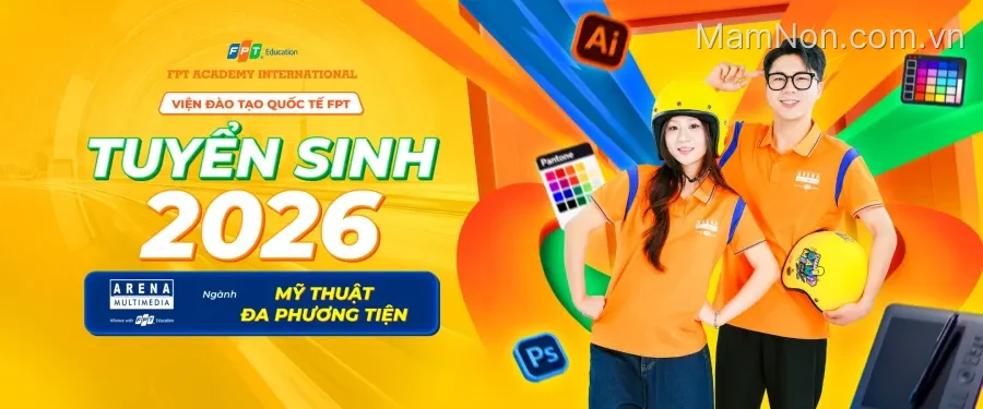 Hệ thống đào tạo Mỹ Thuật đa phương tiện FPT Arena Multimedia - Cơ sở 8