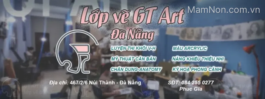 Lớp vẽ GT Art Studio - Cơ sở 2
