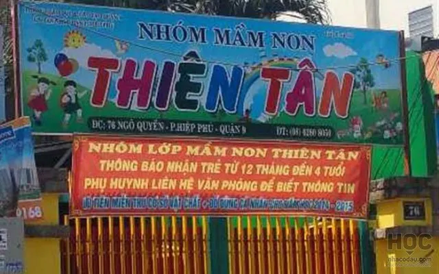 Trường mầm non Thiên Tân