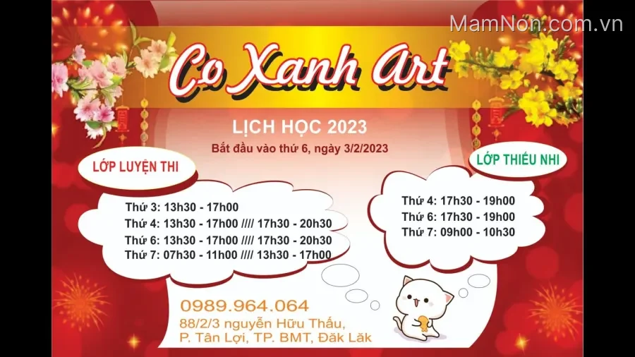 Lớp Vẽ Cọ Xanh - Buôn Ma Thuật