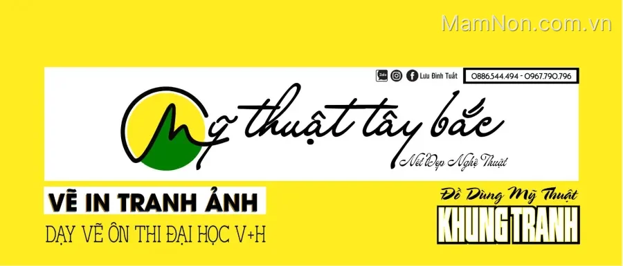 Lớp Mỹ Thuật Tây Bắc - Cơ sở 2
