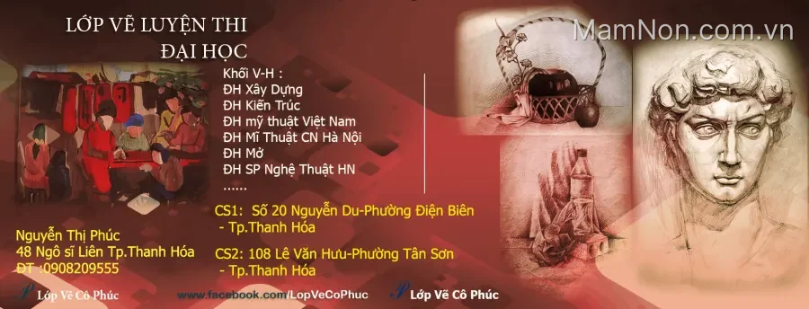 Lớp Vẽ Cô Phúc - Cơ sở 1