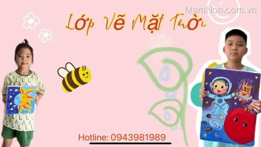 Lớp Vẽ Mặt Trời