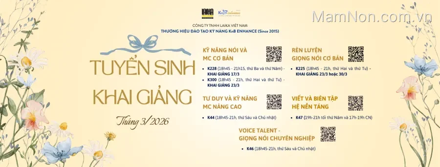 Trung tâm Đào tạo MC và Kỹ năng KnB Enhance - Cơ sở 2