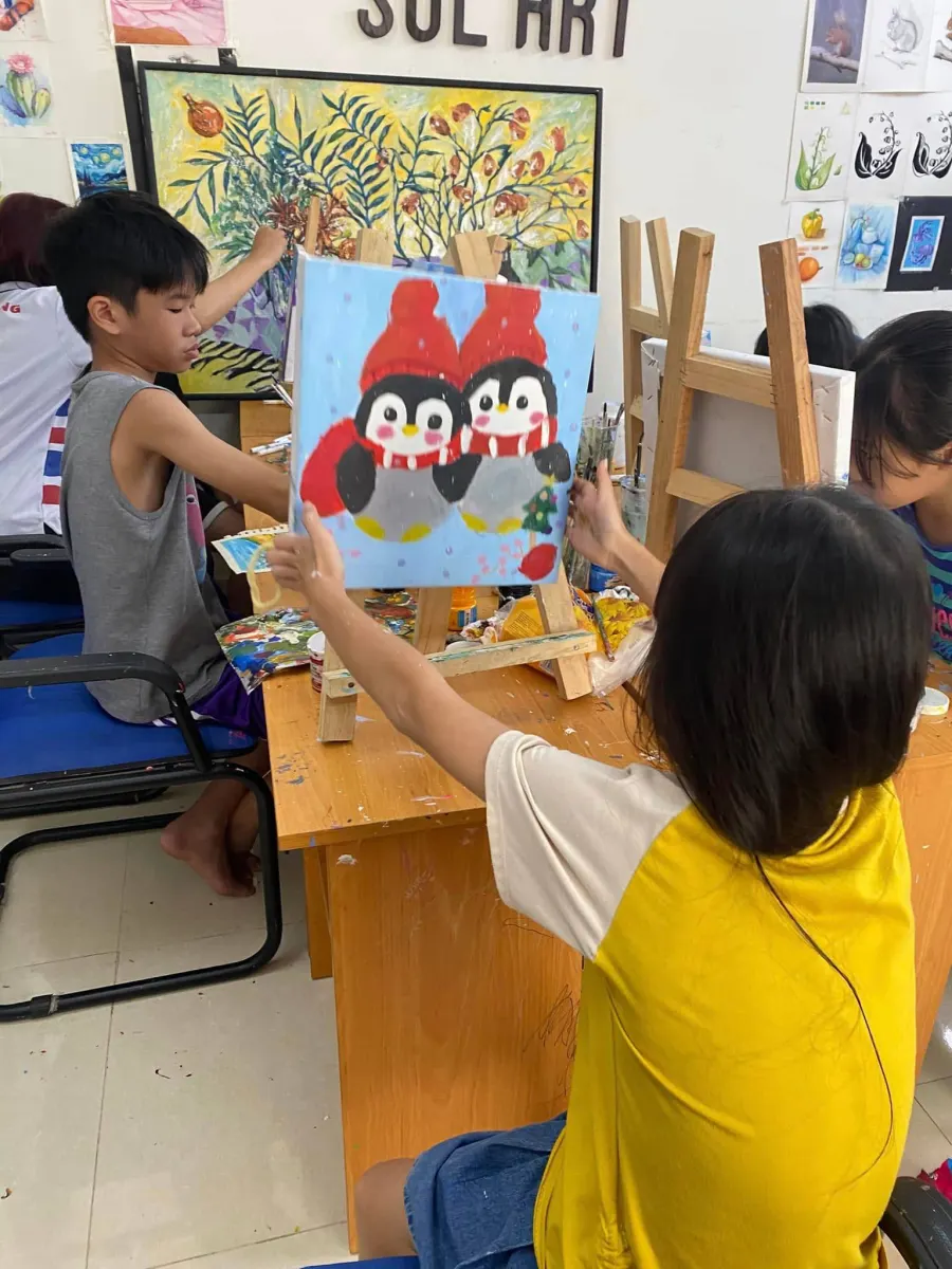 Lớp Mỹ thuật Sol ART - Bảy Hiền