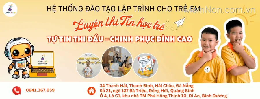 Lớp Lập trình nhí CodeKids