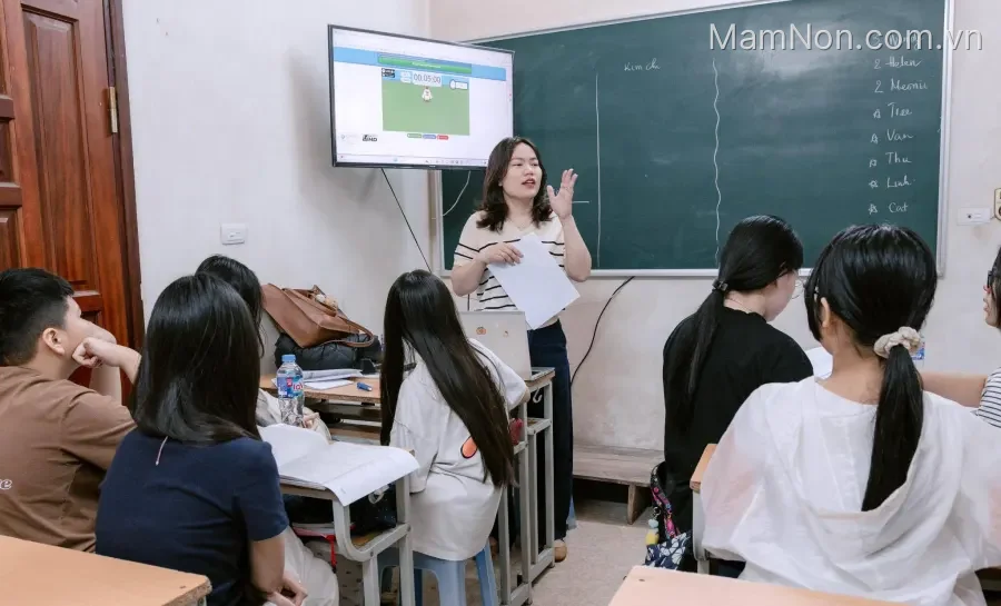 Lớp học Tiếng Anh cô Phương Lan