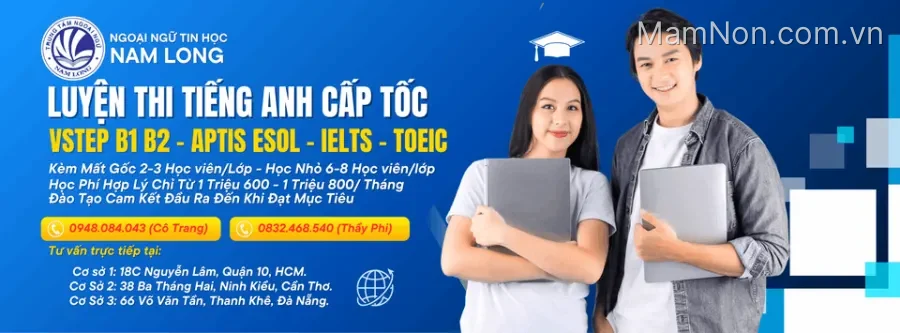 Trung tâm Ngoại Ngữ - Tin Học Nam Long