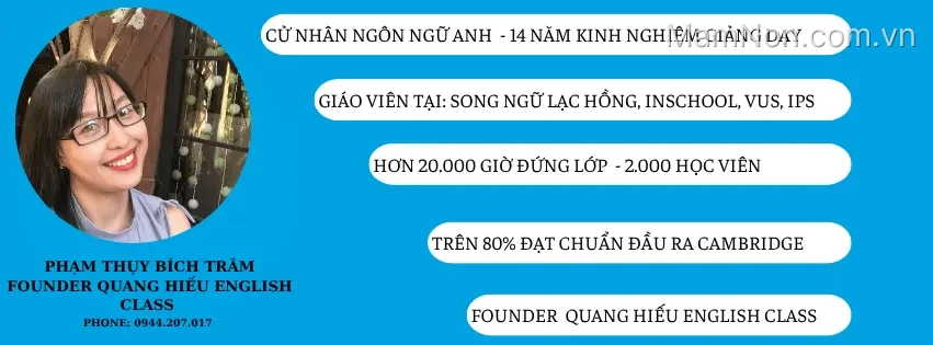 Trung tâm Tiếng Anh Quang Hiếu