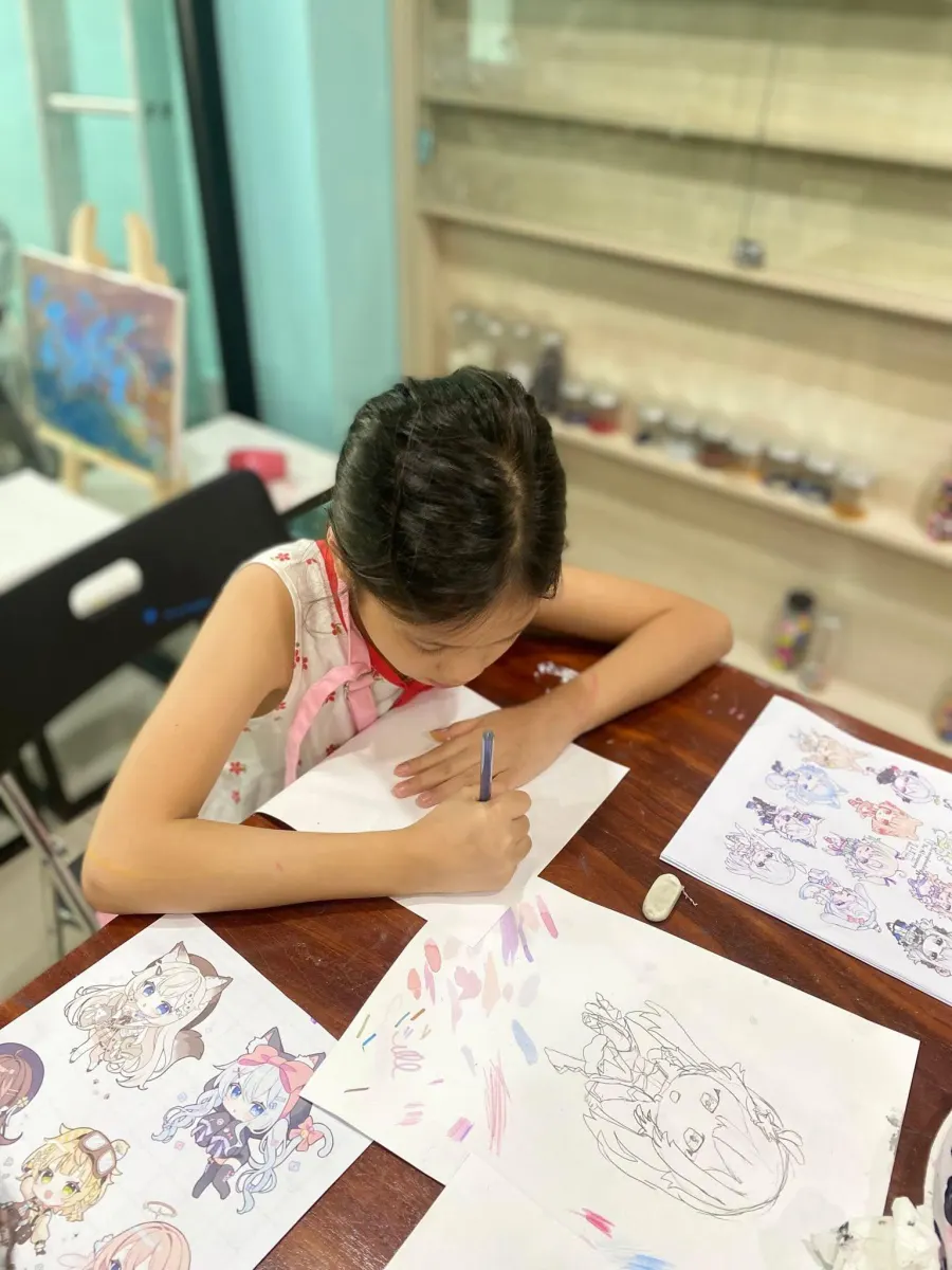 Lớp học vẽ Dứa Art