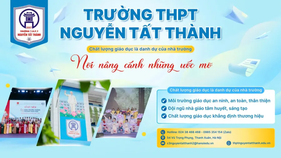 Trường THPT Nguyễn Tất Thành - Thanh Xuân