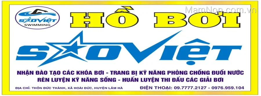 Trung tâm Dạy bơi - Hồ bơi Sao Việt