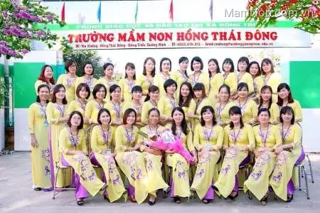 Trường mầm non Hồng Thái Đông