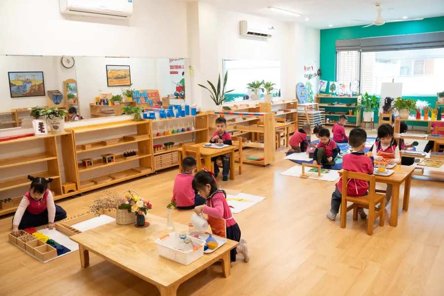 Trường mầm non Song ngữ Montessori Hà Nội - Paris Le Macaron (Hoàng Cầu)