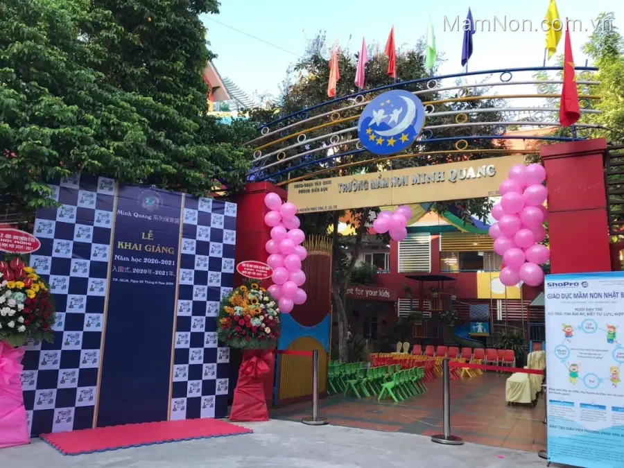 Trường mầm non Minh Quang -  Phường 15, Tân Bình