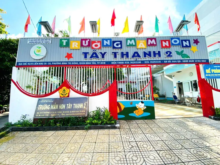 Trường Mầm non Tây Thạnh 2