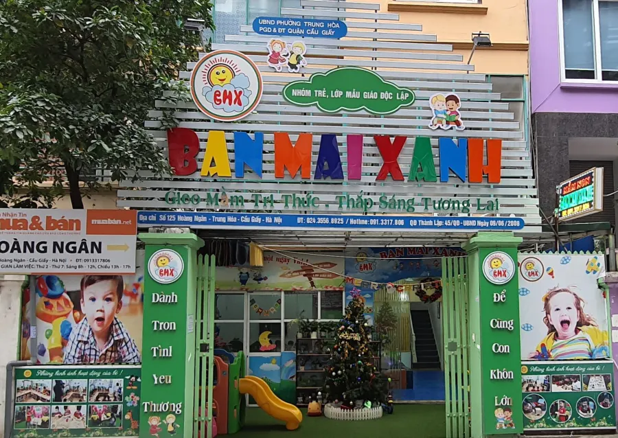 Trường mầm non Ban Mai Xanh Preschool