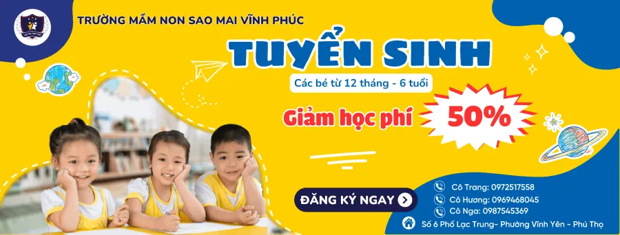 Trường Mầm Non Sao Mai Vĩnh Phúc