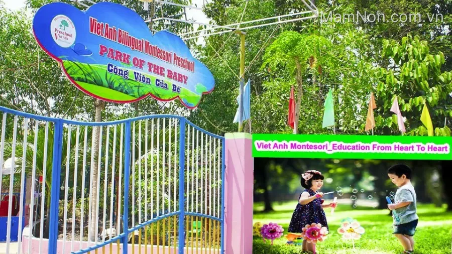 Trường mầm non Việt Anh Song ngữ  Montessori