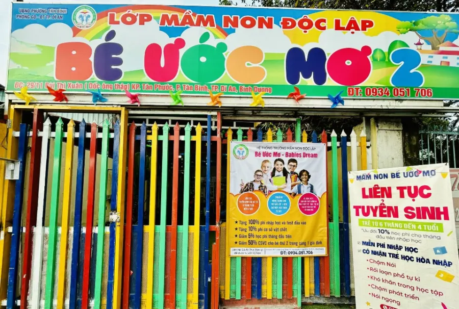 Trường Mầm non Bé Ước Mơ - Babies Dream