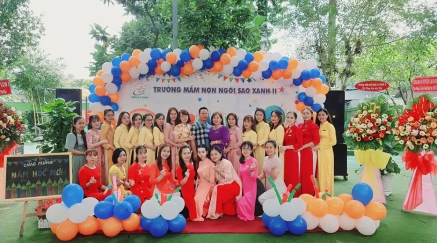 Hệ thống Trường Mầm Non Ngôi Sao Xanh II - Tân Đông Hiệp - Dĩ An