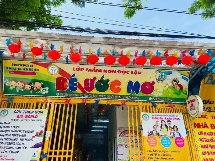 Trung Tâm Can Thiệp Hòa Nhập Bé Ước Mơ