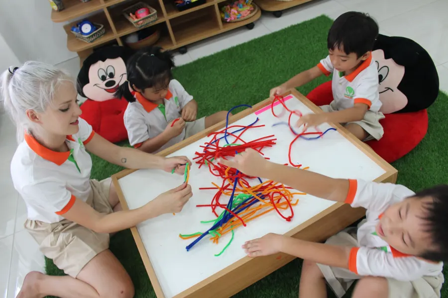 Trường mầm non song ngữ Thế Giới Xanh - Green World Kindergarten - Opal Garden