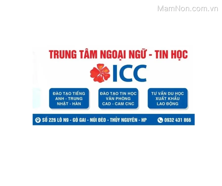 Trung tâm đào tạo ngoại ngữ và tin học ICC- Thuỷ Nguyên