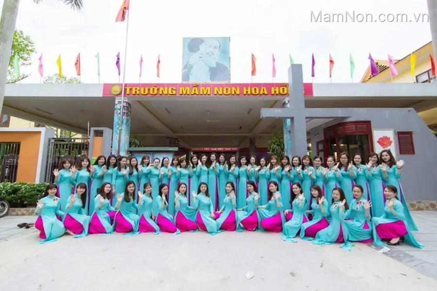 Trường mầm non Hoa Hồng