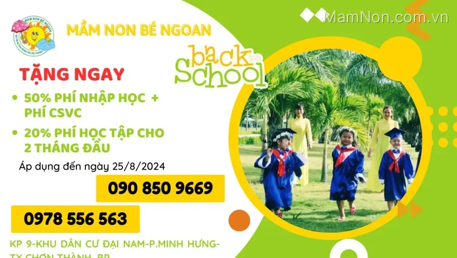 Mầm Non Bé Ngoan - Minh Hưng, Chơn Thành