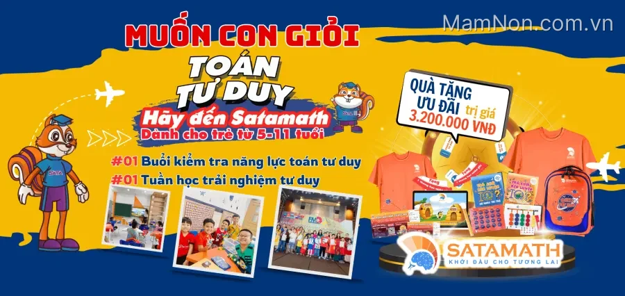 Học viện Toán tư duy quốc tế - Satamath