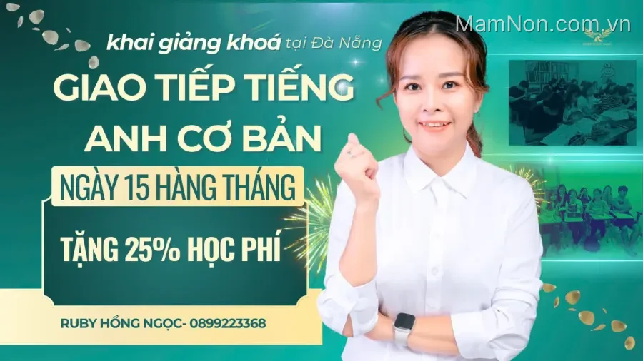 Tiếng Anh Giao Tiếp Ruby Hồng Ngọc - Học Trực Tiếp Hoặc Online