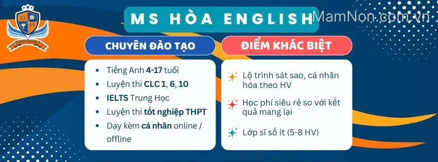 Trung Tâm Tiếng Anh Ms Hòa English