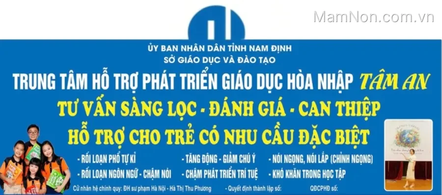 Trung tâm Hỗ trợ Phát triển Giáo dục Hòa nhập Tâm An