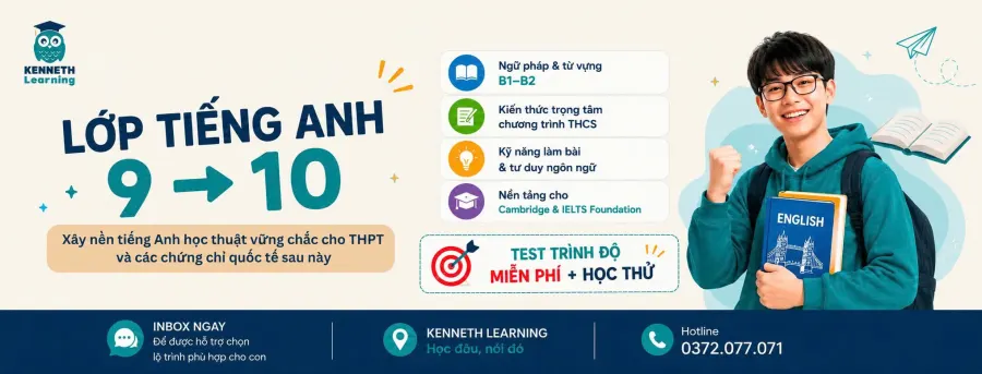 Lớp tiếng Anh Kenneth Learning