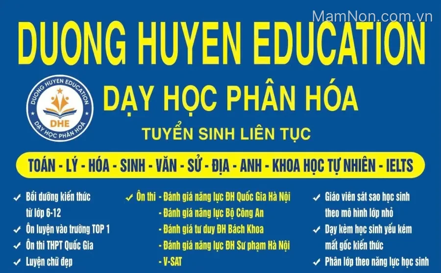 Trung Tâm Luyện Thi Dương Huyền Education