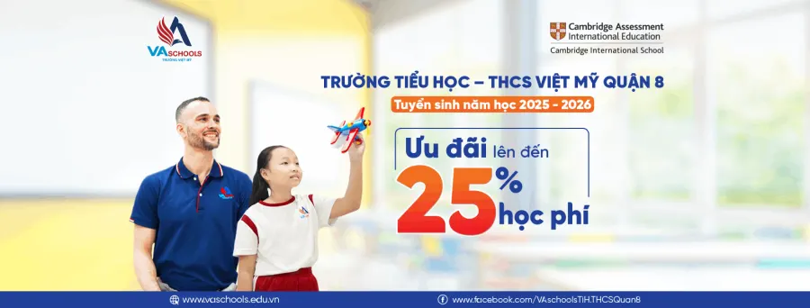 Trường Tiểu Học và THCS Việt Mỹ - VA Schools Quận 8