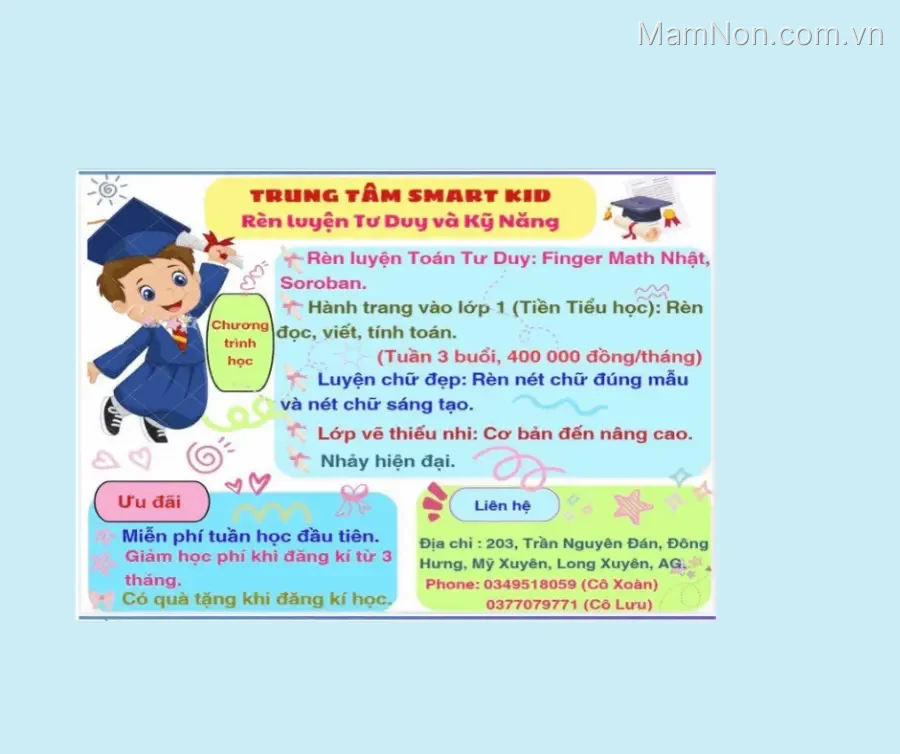 Trung Tâm Kỹ Năng Smart Kid