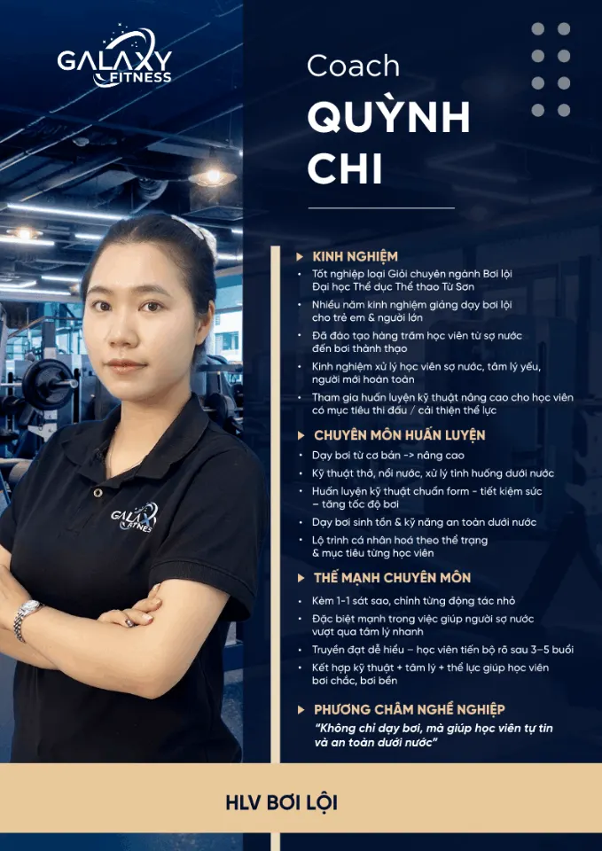 Trung tâm dạy bơi - Bể bơi Galaxy
