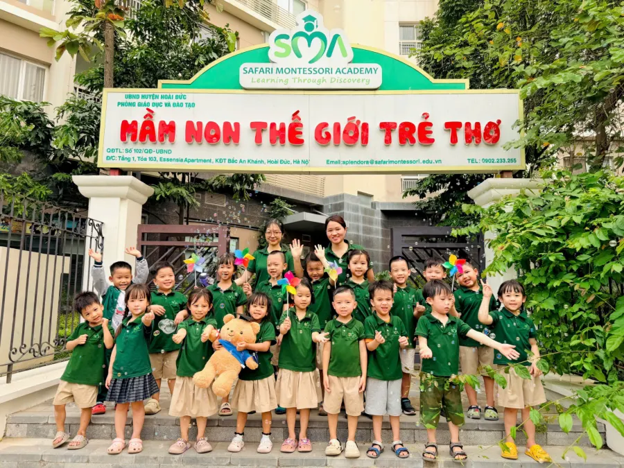 Trường Mầm Non Thế Giới Trẻ Thơ - Safari Montessori Academy