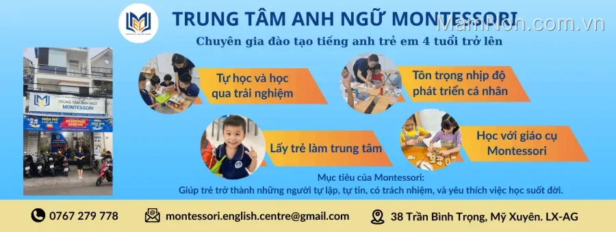 Trung Tâm Tiếng Anh Montessori Long Xuyên An Giang