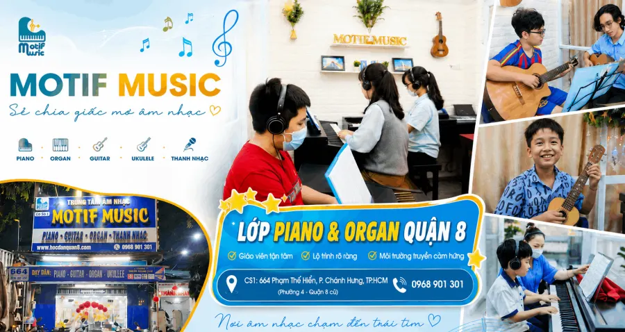Trung Tâm Âm Nhạc Motif Music - Chánh Hưng