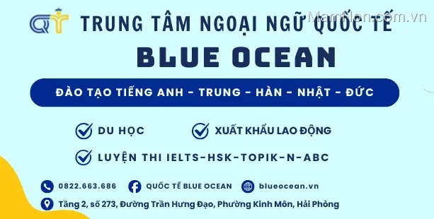 Trung Tâm Ngoại Ngữ Quốc Tế Blue Ocean