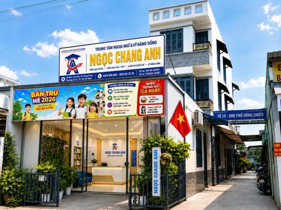 Trung Tâm Ngoại Ngữ - Kỹ Năng Sống Ngọc Chang Anh